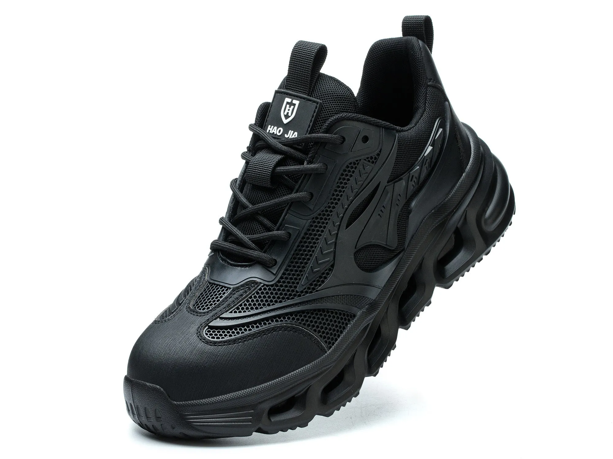 Non Slip Work Safety Shoes for Men Anti-Slip Sneakers Air Cushion Working Footwear