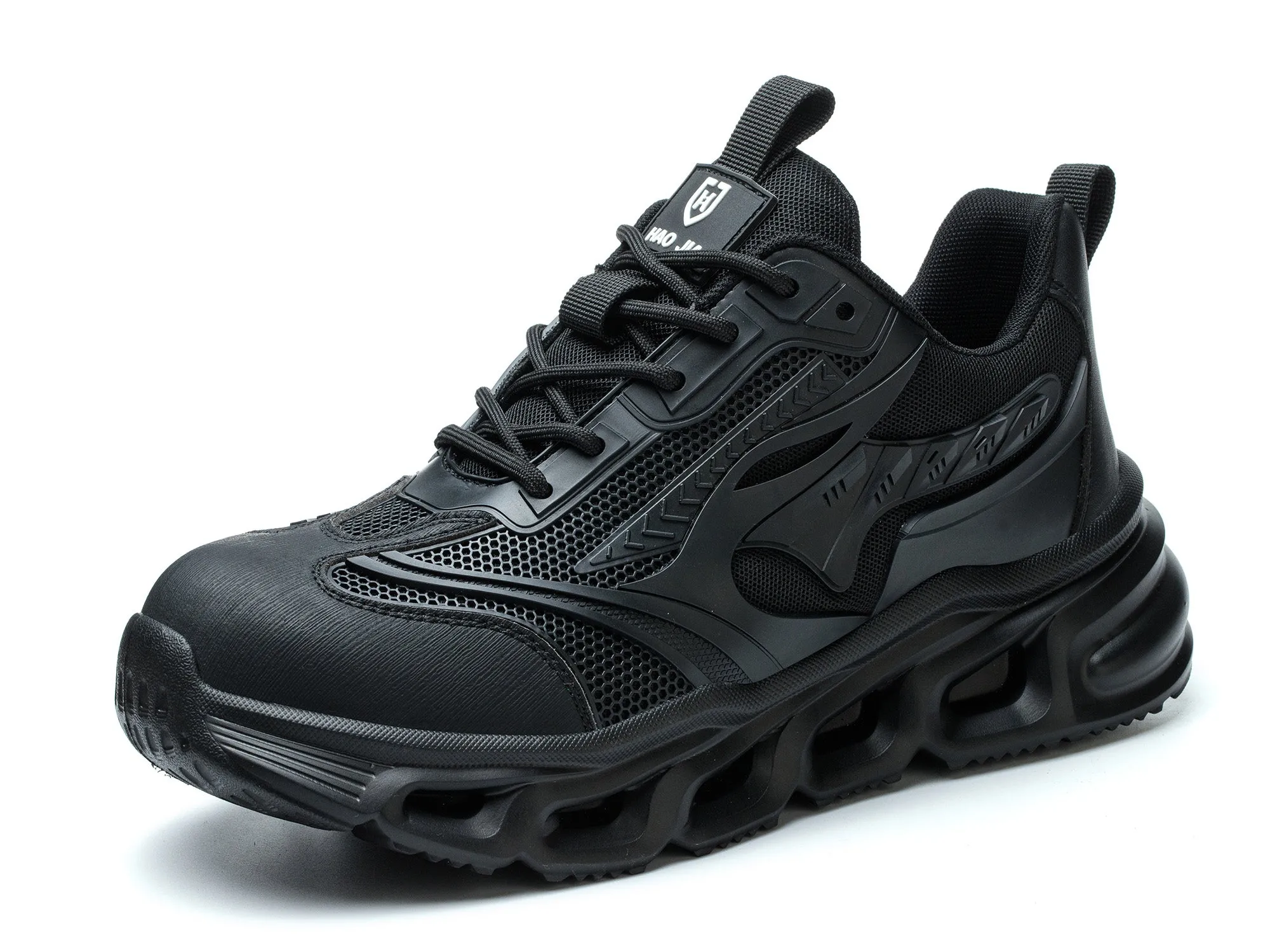 Non Slip Work Safety Shoes for Men Anti-Slip Sneakers Air Cushion Working Footwear