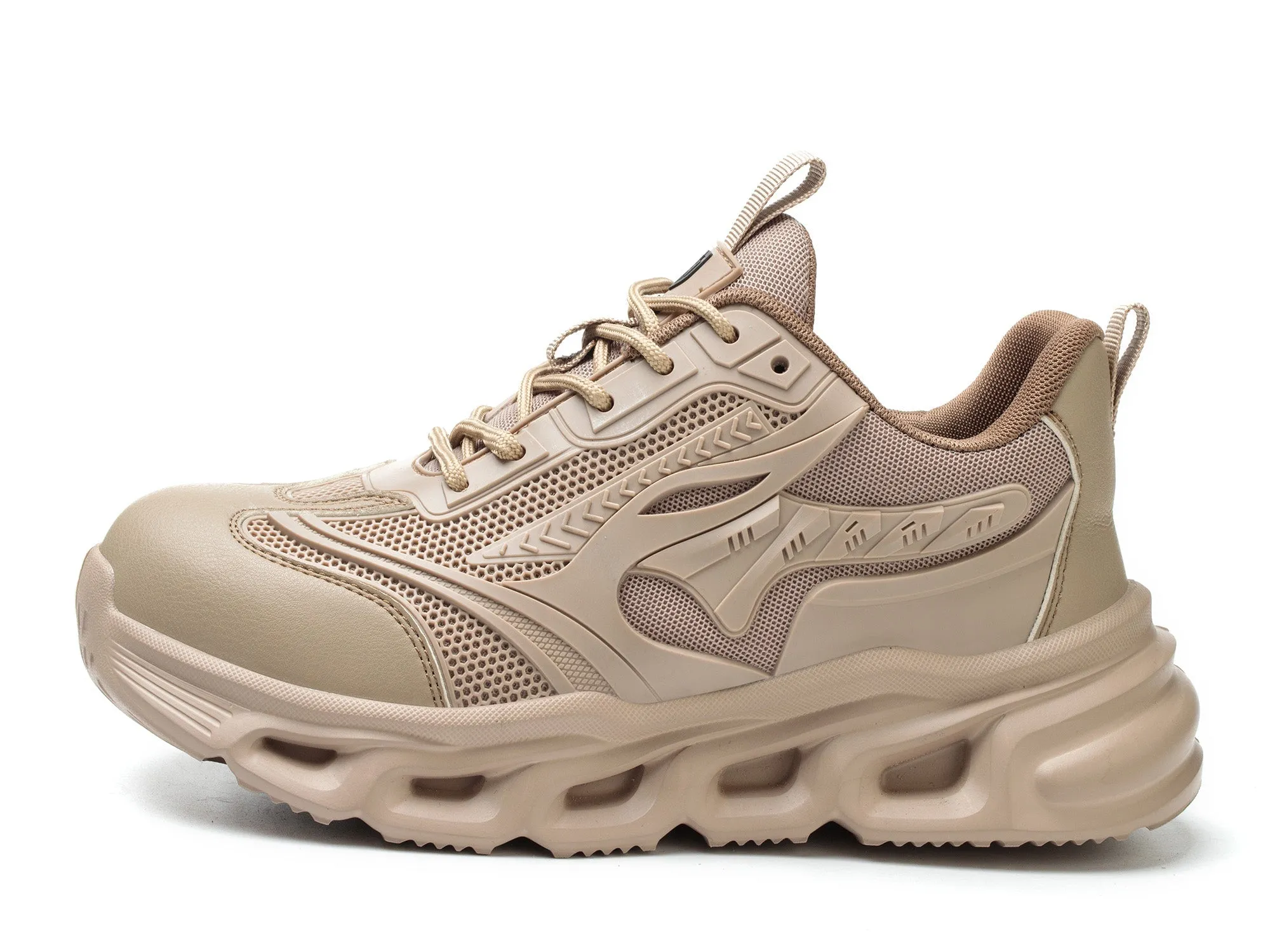 Non Slip Work Safety Shoes for Men Anti-Slip Sneakers Air Cushion Working Footwear