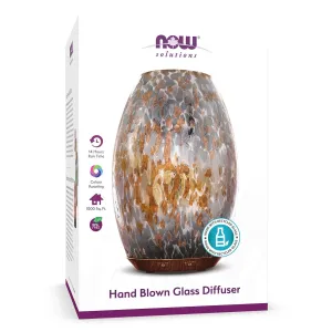Now Hand Blown Glass Ultrasonic Essential Oil Diffuser