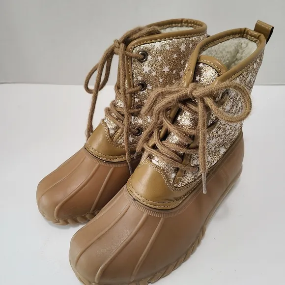 Olivia Miller Big Girls Shimma‎ Shimma Boot Size 2