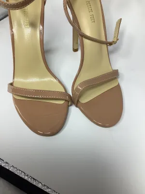 Open Toe Stiletto in Beige