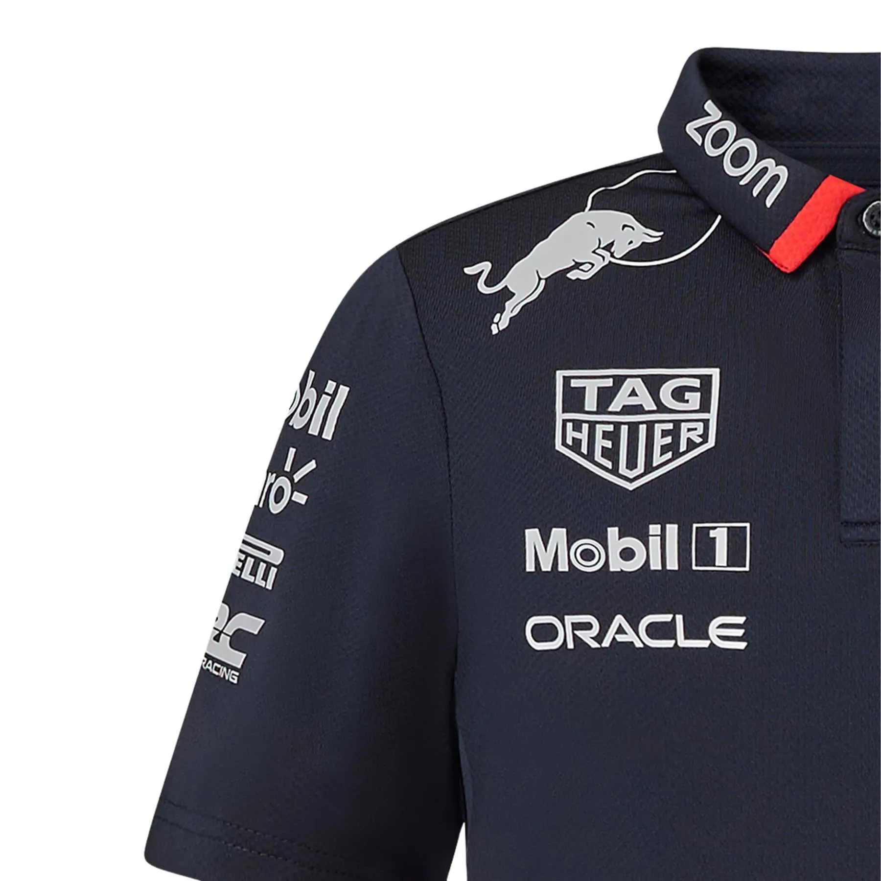 Oracle Red Bull Racing F1 Kid's USA Team Polo Shirt | Navy | 2024