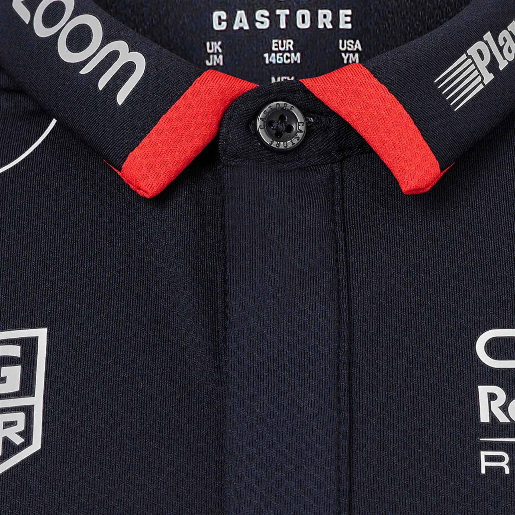 Oracle Red Bull Racing F1 Kid's USA Team Polo Shirt | Navy | 2024