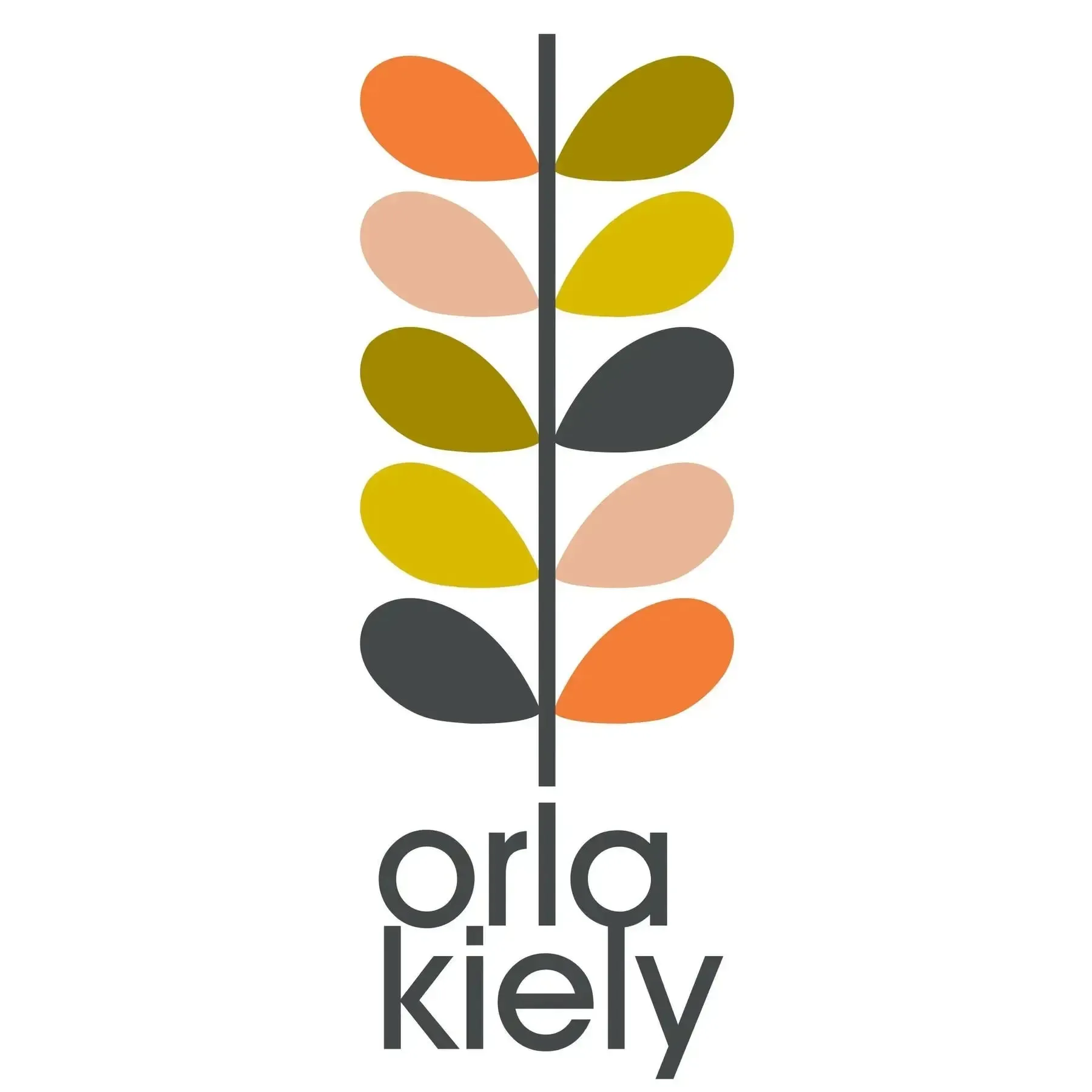 Orla Kiely Scribble Stem Duvet Cover - Multi