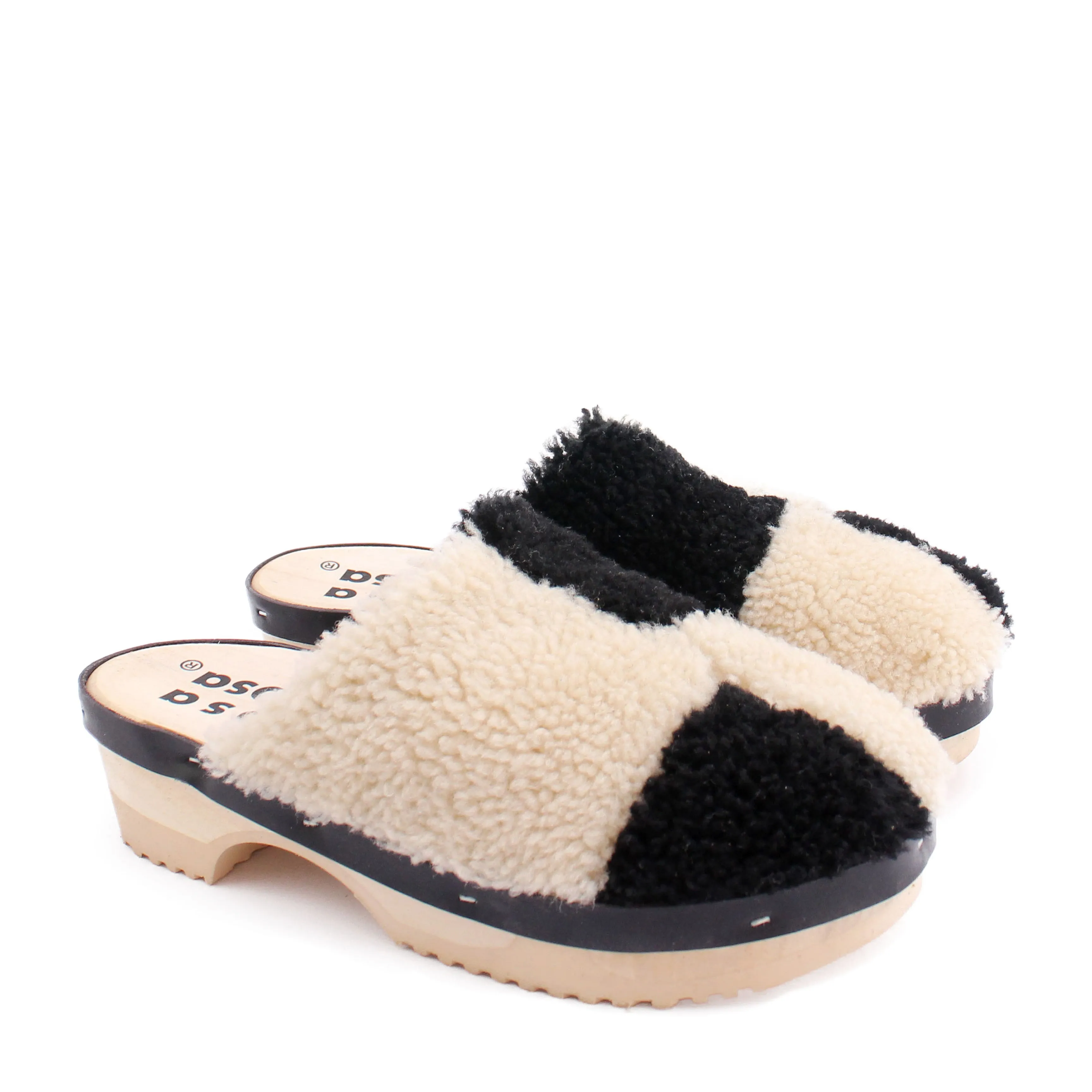 PANTO CURLY PATCHWORK   Natural Black