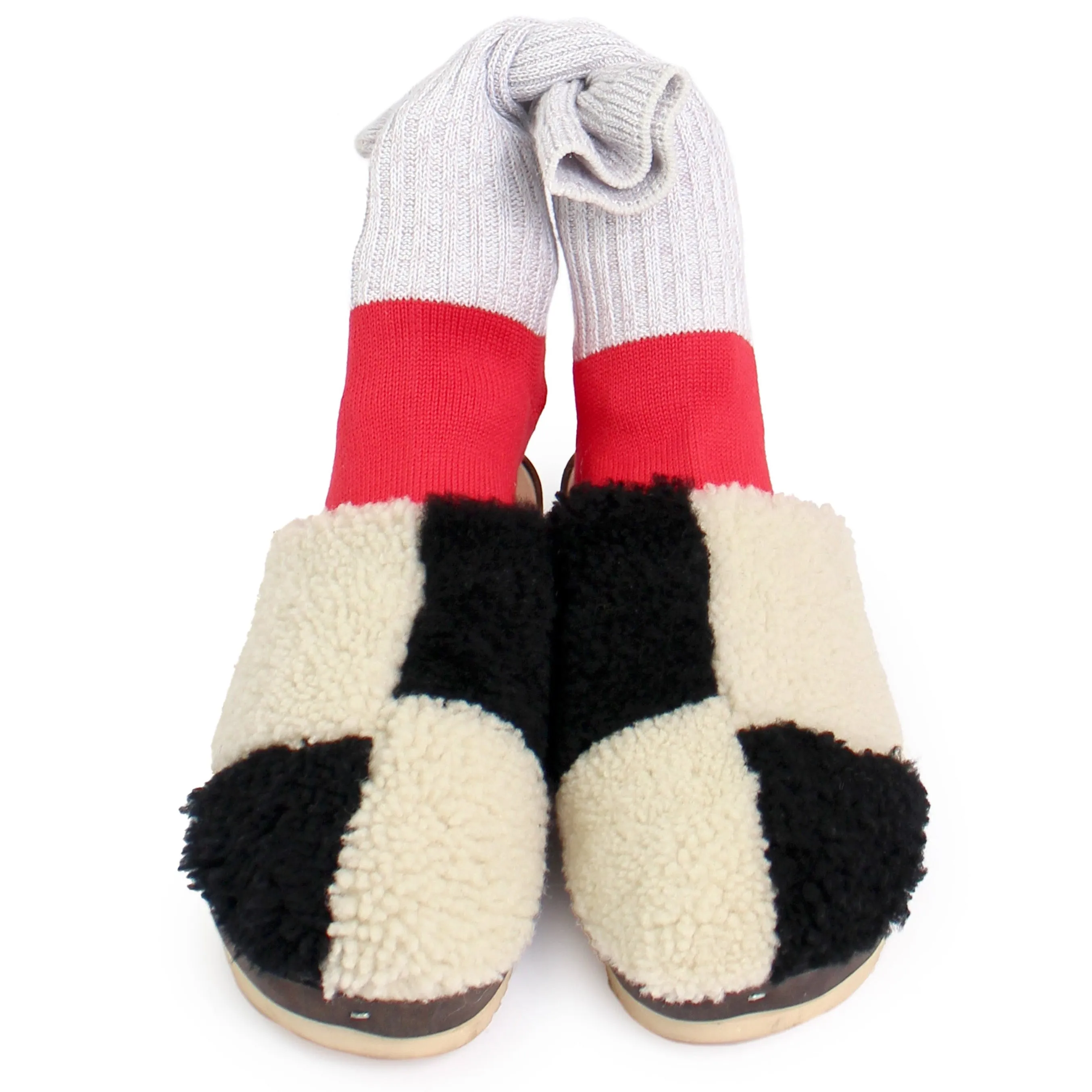 PANTO CURLY PATCHWORK   Natural Black