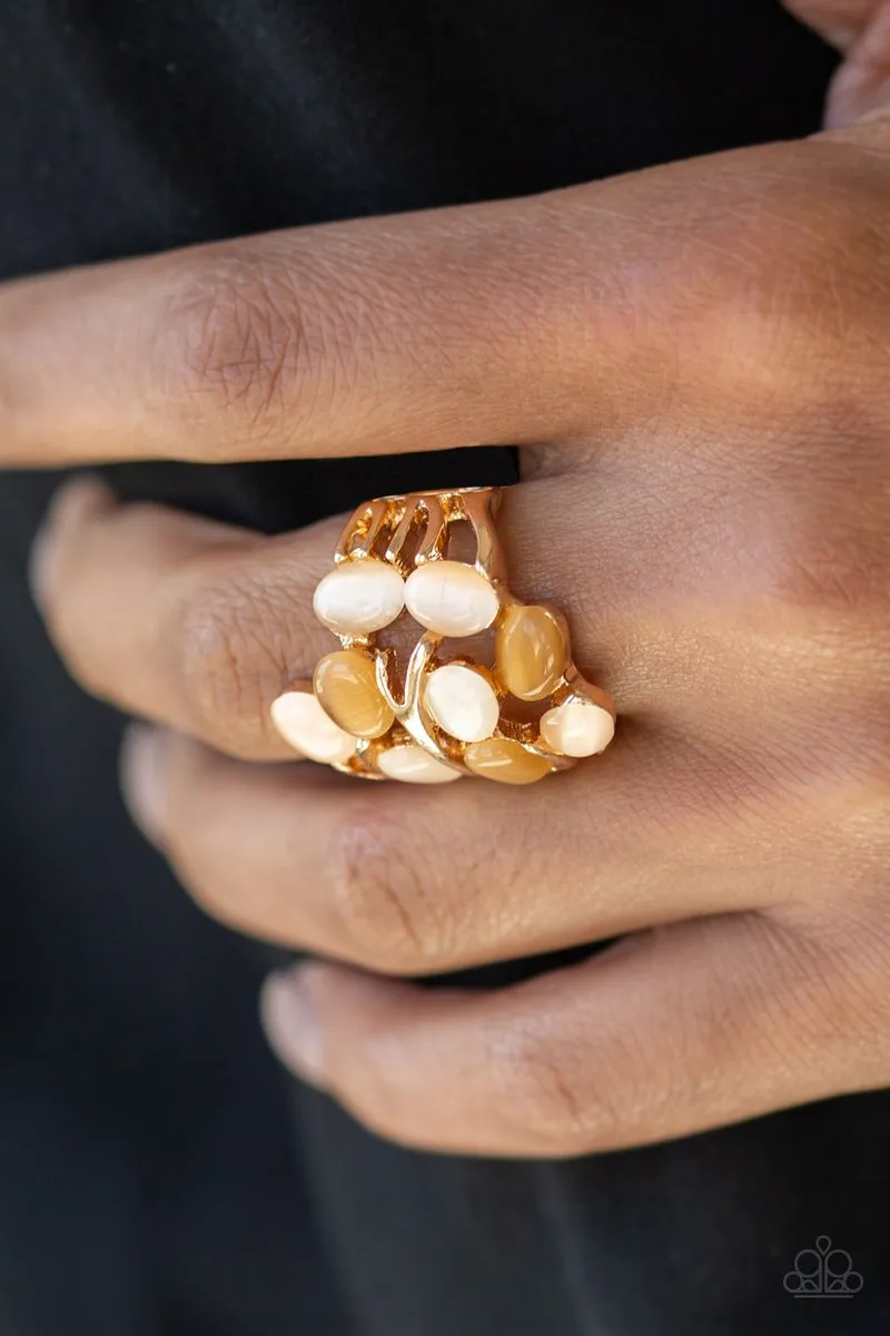 Paparazzi Really Starting To GLOW On Me - Moonstone Ring