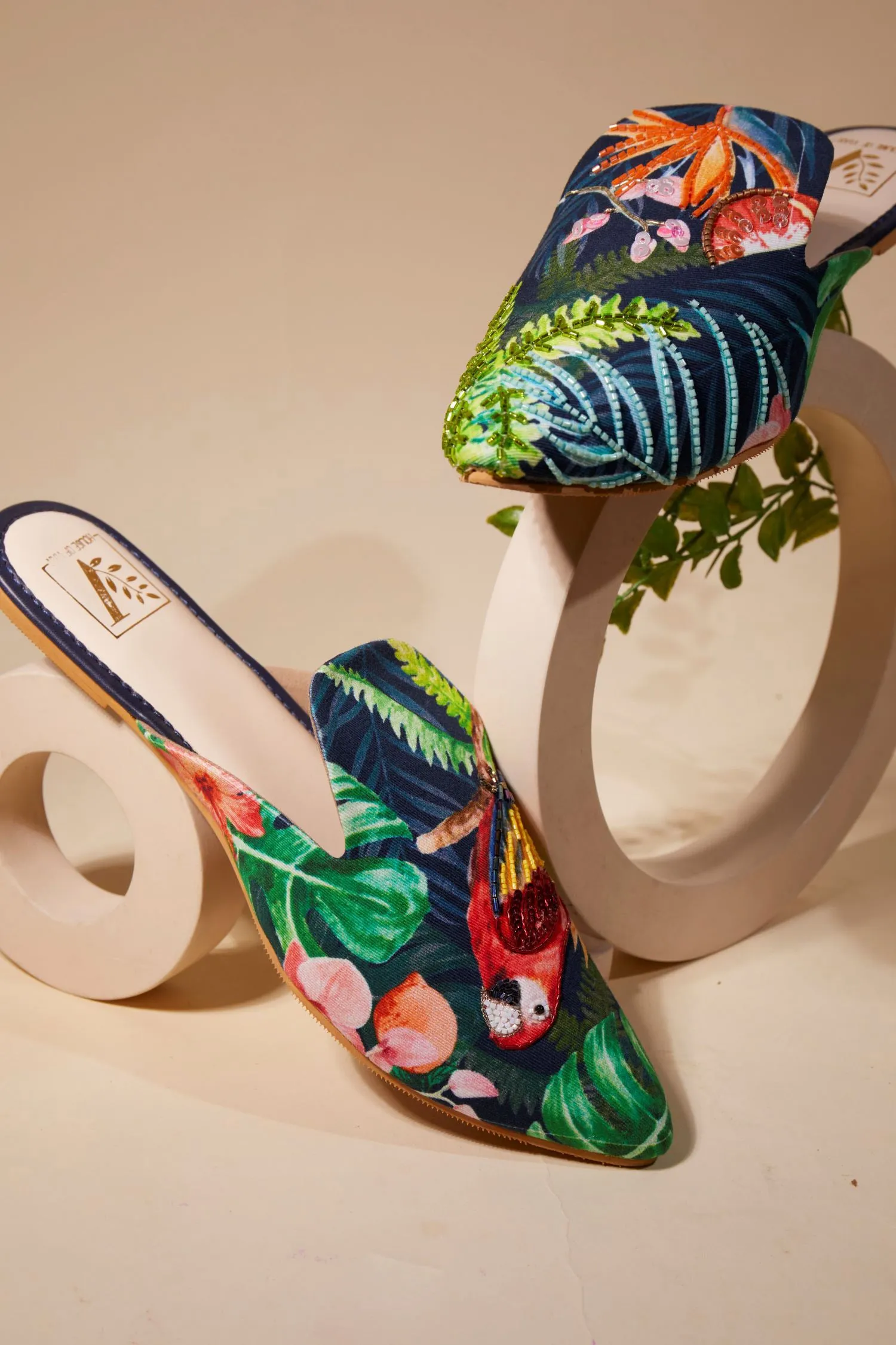 Parrot Paradise Mules