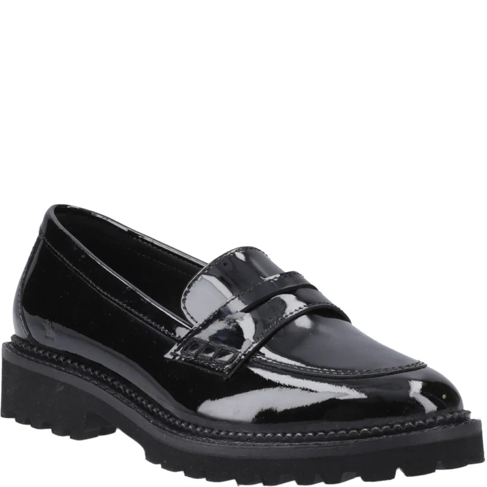 Patent Black XL Grazia Loafer Senior School Shoes