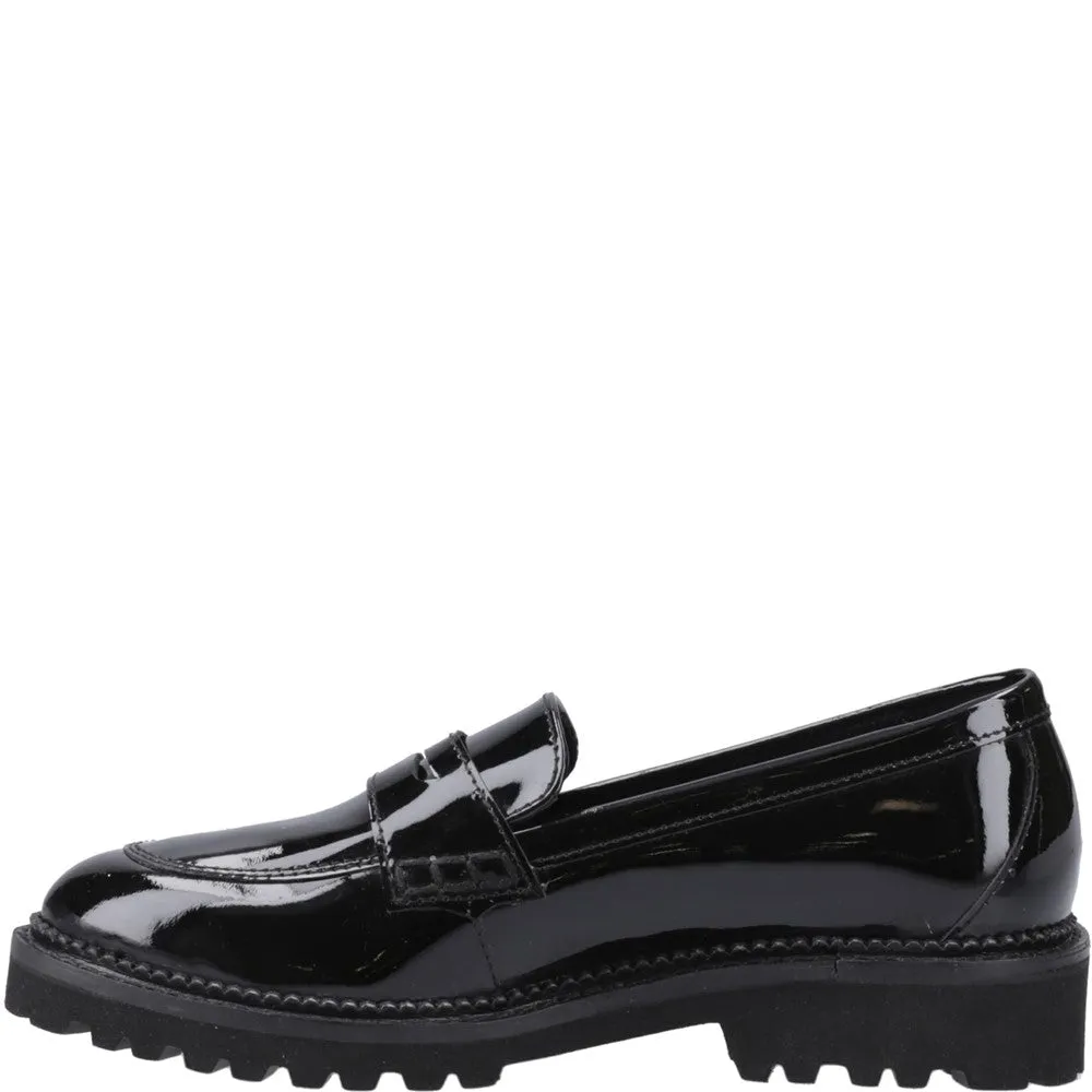 Patent Black XL Grazia Loafer Senior School Shoes
