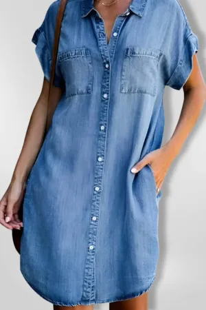 PAULINA™ | SUMMER DENIM DRESS