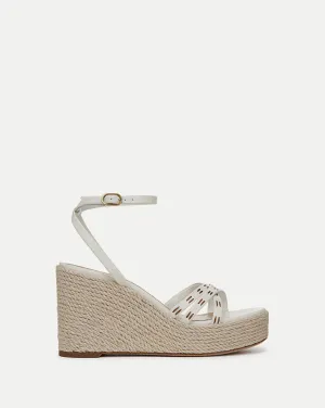 Philene Wedge Espadrille Sandals - Coconut