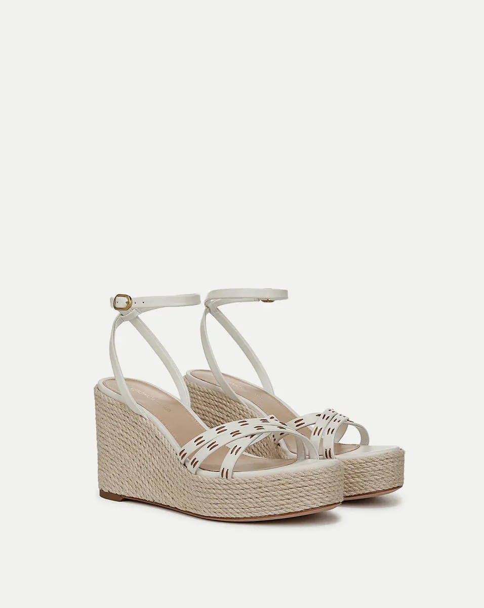 Philene Wedge Espadrille Sandals - Coconut