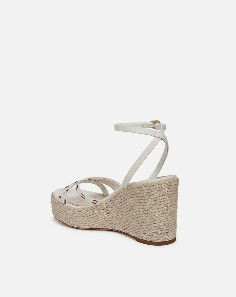 Philene Wedge Espadrille Sandals - Coconut