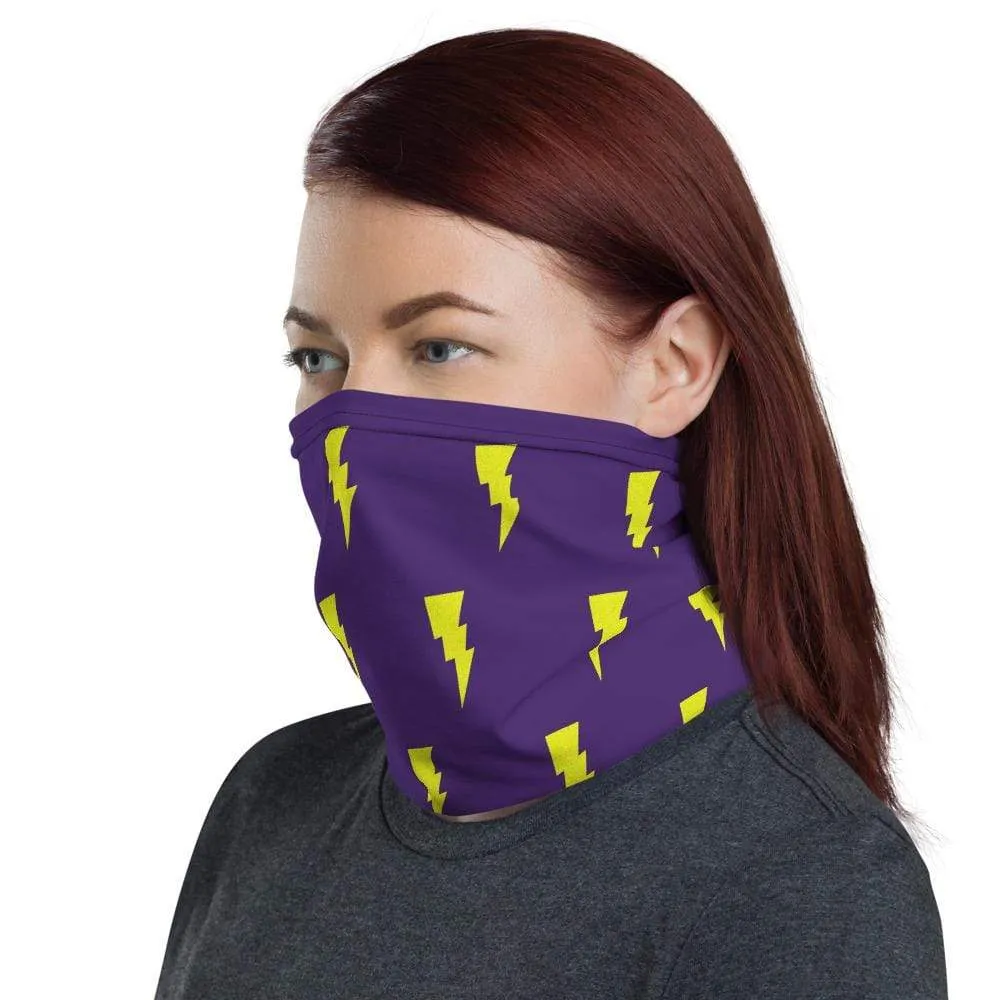 Plumskum Lightning Face Mask Neck Gaiter