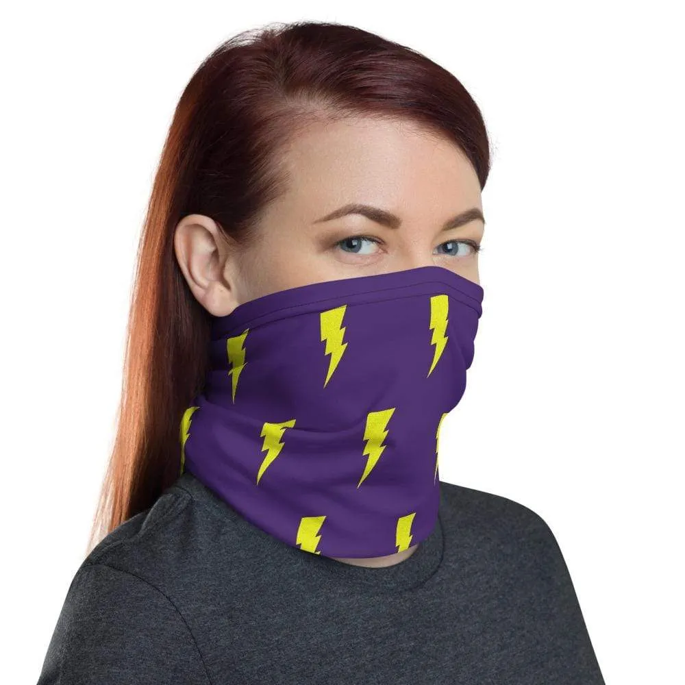 Plumskum Lightning Face Mask Neck Gaiter