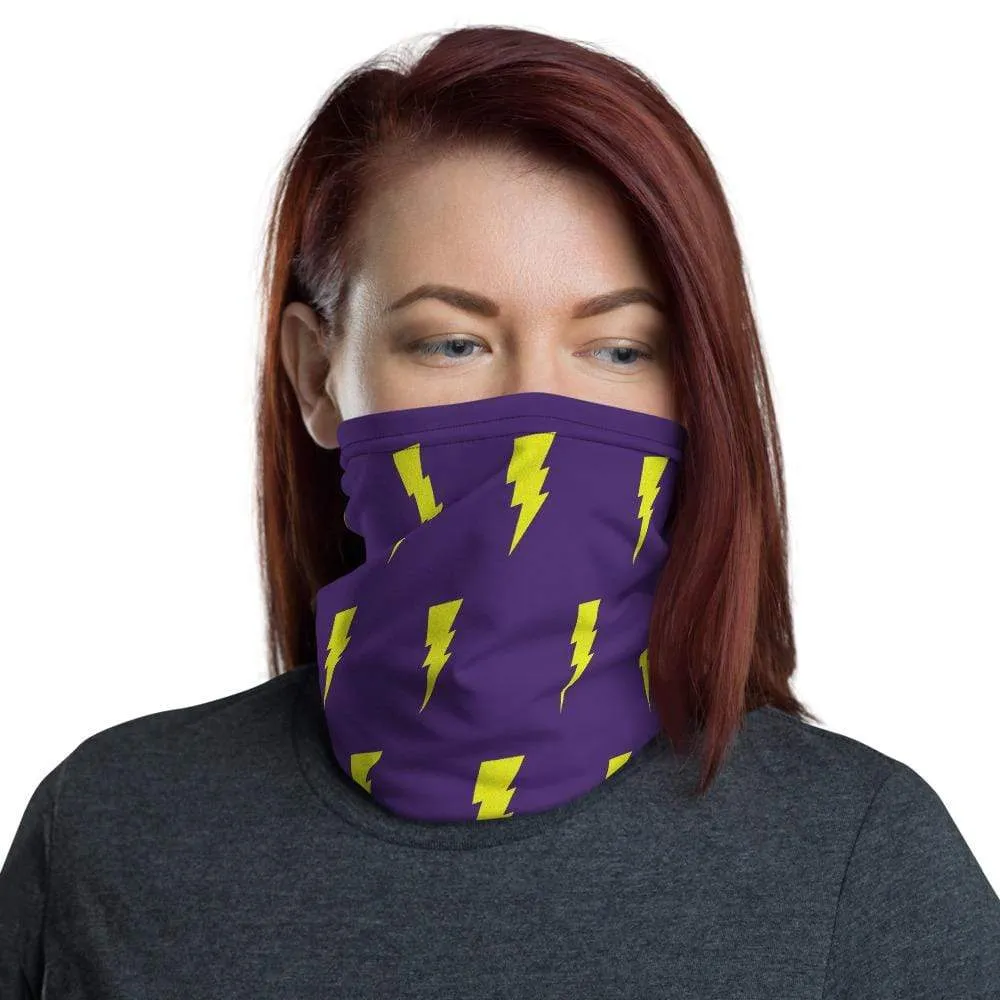 Plumskum Lightning Face Mask Neck Gaiter