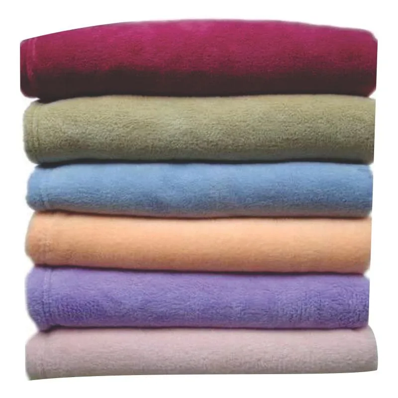 Polaris Blanket 1 Ply Plain Assorted Colours