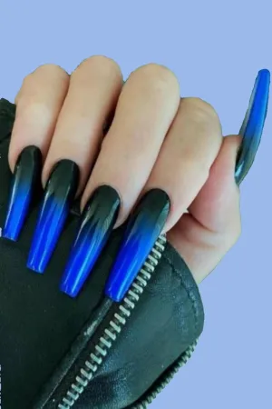 Press On Nails Ombre Coffin Nail Kit
