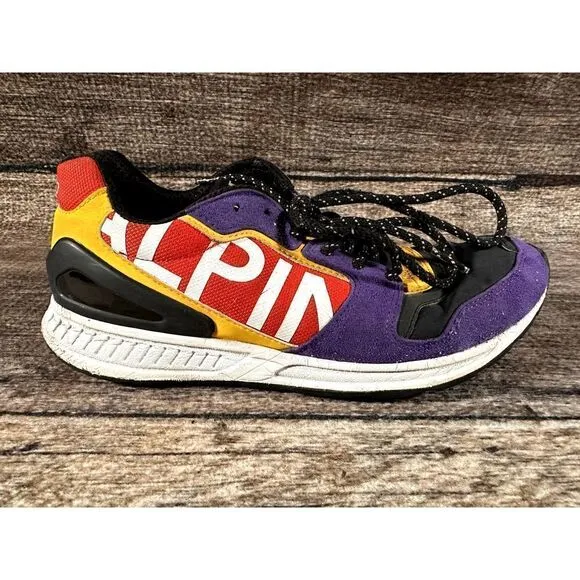 Ralph Lauren Polo TRAIN 100-SK-ATH Purple Tech Suede Alpine Mens Size 9 D