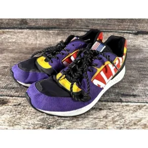 Ralph Lauren Polo TRAIN 100-SK-ATH Purple Tech Suede Alpine Mens Size 9 D