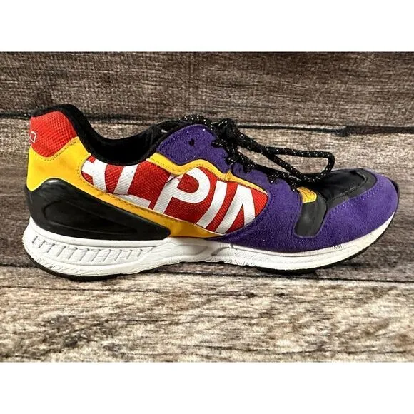 Ralph Lauren Polo TRAIN 100-SK-ATH Purple Tech Suede Alpine Mens Size 9 D