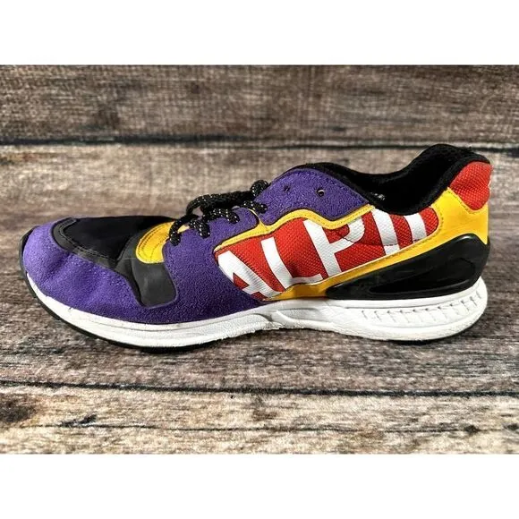 Ralph Lauren Polo TRAIN 100-SK-ATH Purple Tech Suede Alpine Mens Size 9 D