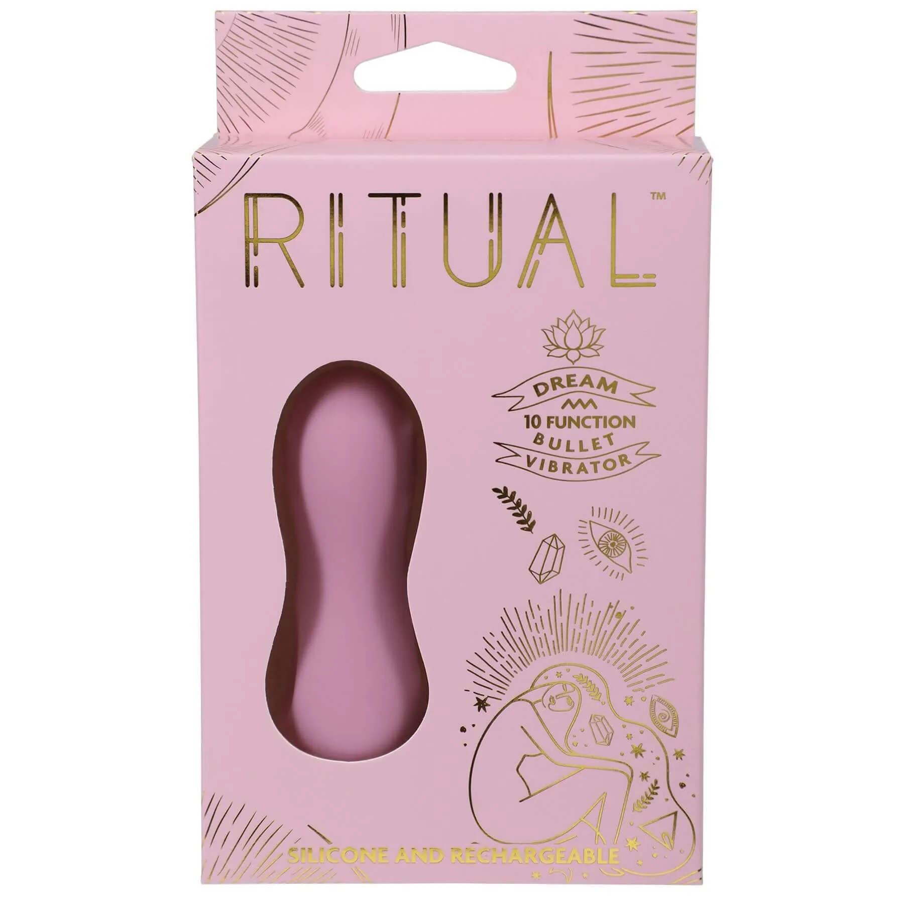 Ritual - Dream - Rechargeable Silicone Bullet Vibe - Pink