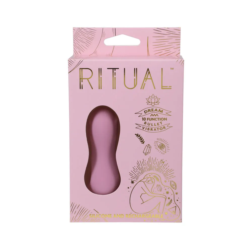 RITUAL Dream Rechargeable Silicone Bullet Vibrator Pink | Clitoral Vibe