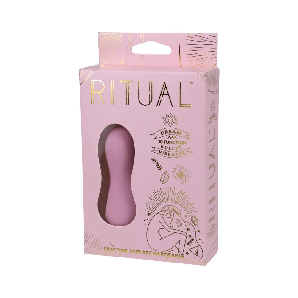 RITUAL Dream Rechargeable Silicone Bullet Vibrator Pink | Clitoral Vibe