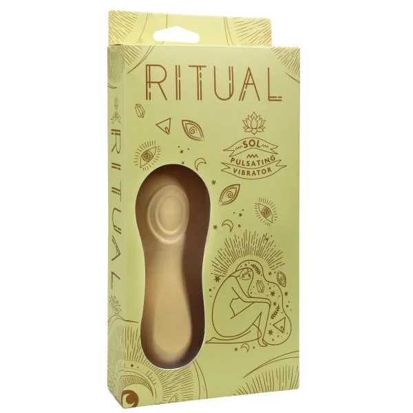 RITUAL - Sol - Rechargeable Silicone Pulsating Vibe - Yellow