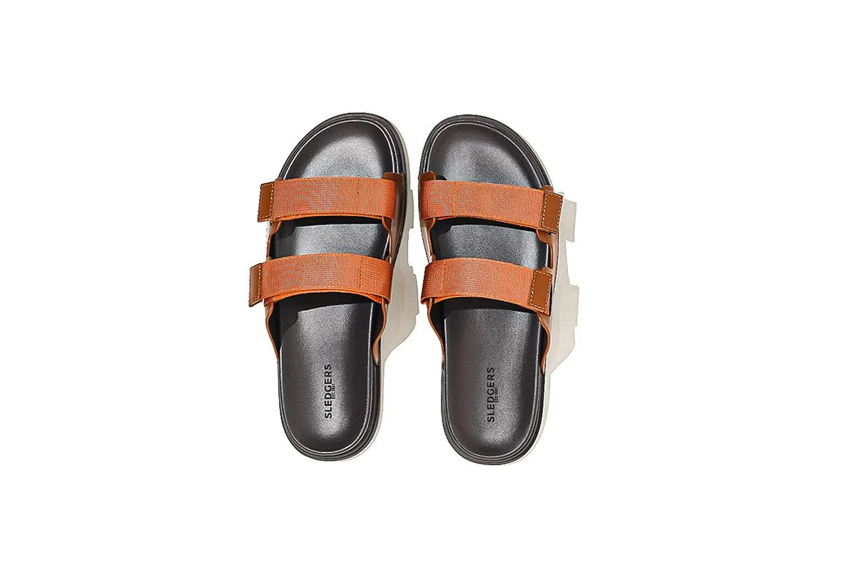 Rohan Dark Brown Band Sandals
