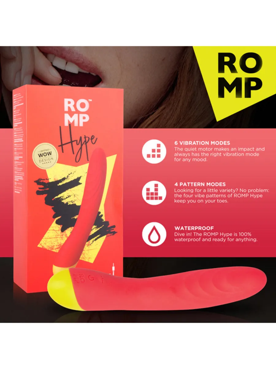 Romp - Hype G-Sopt Vibrator Red