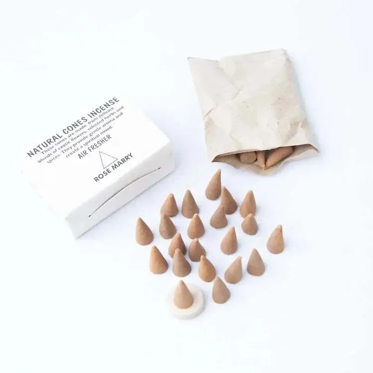 Rose Marry Organic Cone Incense: The Perfect Scent for a Romantic Evening