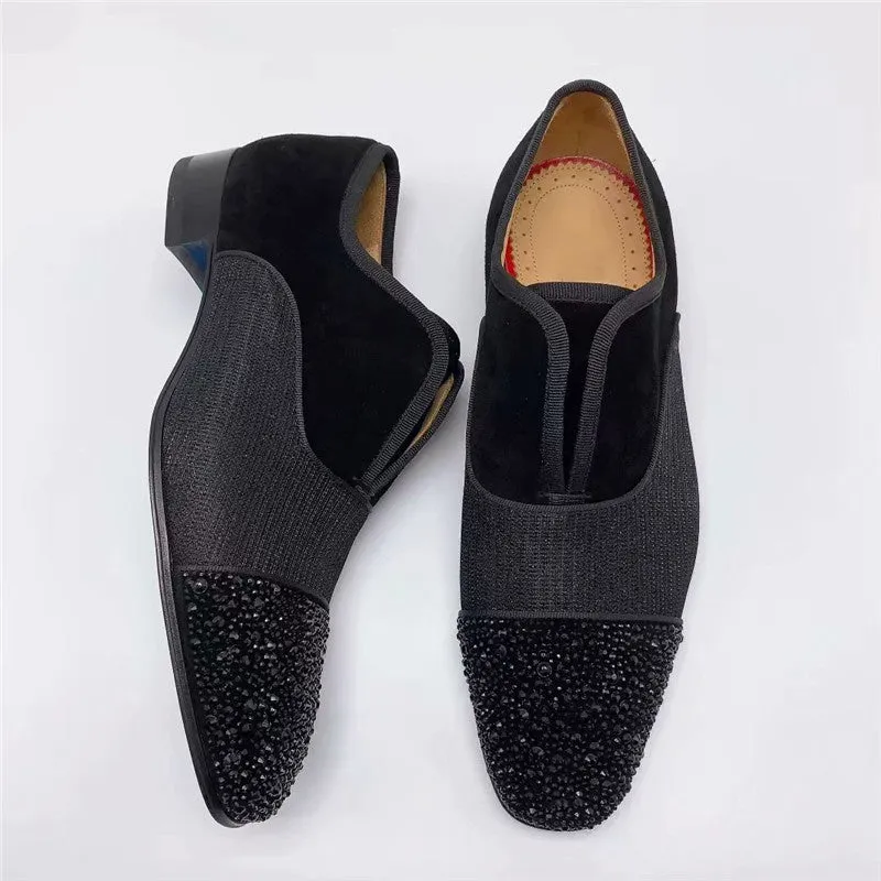 Rossi Luxx  - Unique Red bottom sole Genuine Leather loafers for men