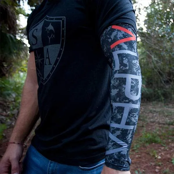 SA Single Arm Shield® | ALPHA Blackout Digi Camo