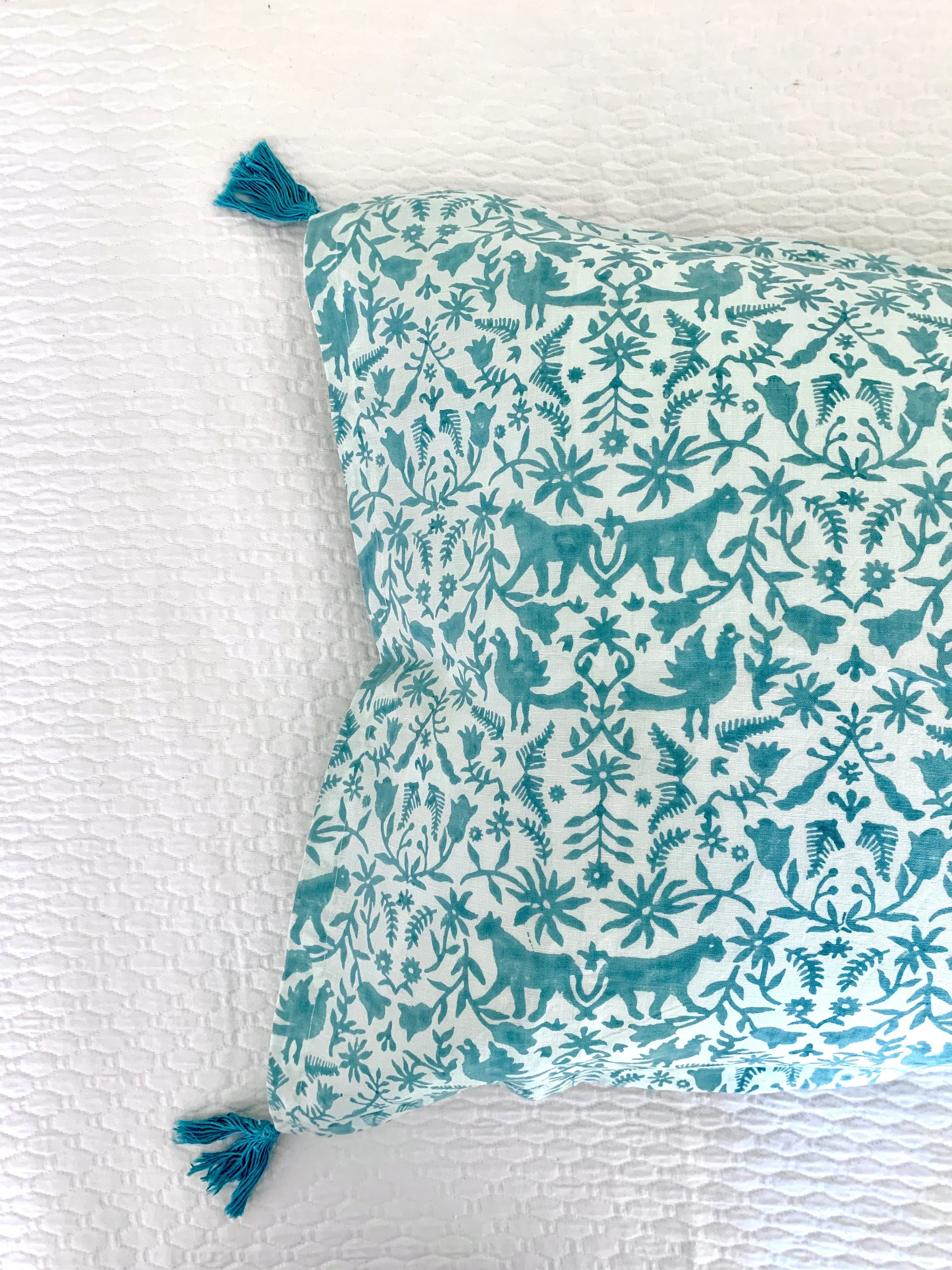 Sage Blue Jaguar Pillow Sham