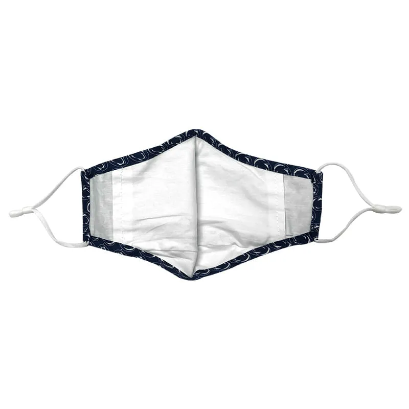 Sale - Penn State Cotton Face Mask with Filter