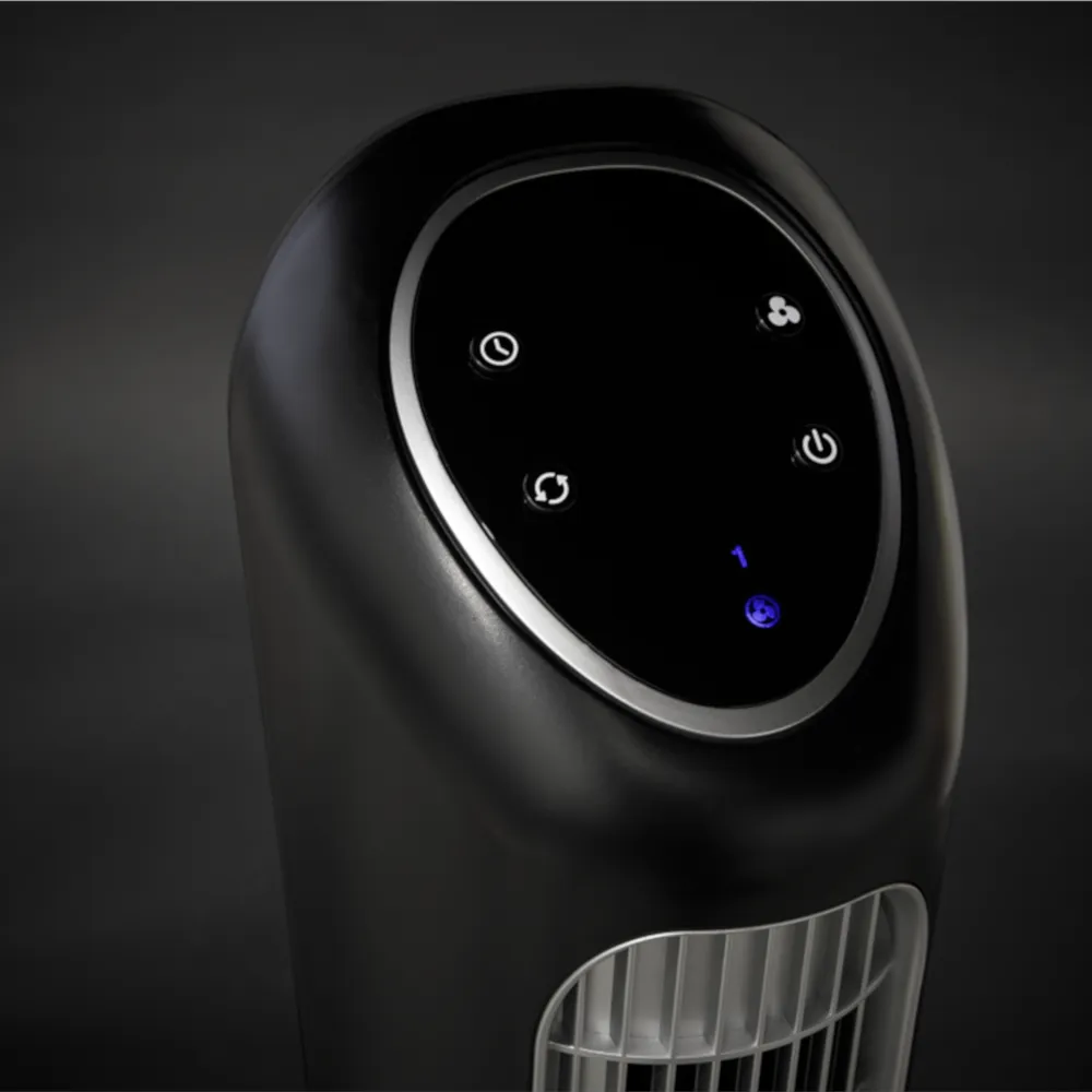 Sealey 43" 5-Speed Quiet Oscillating Tower Fan - A