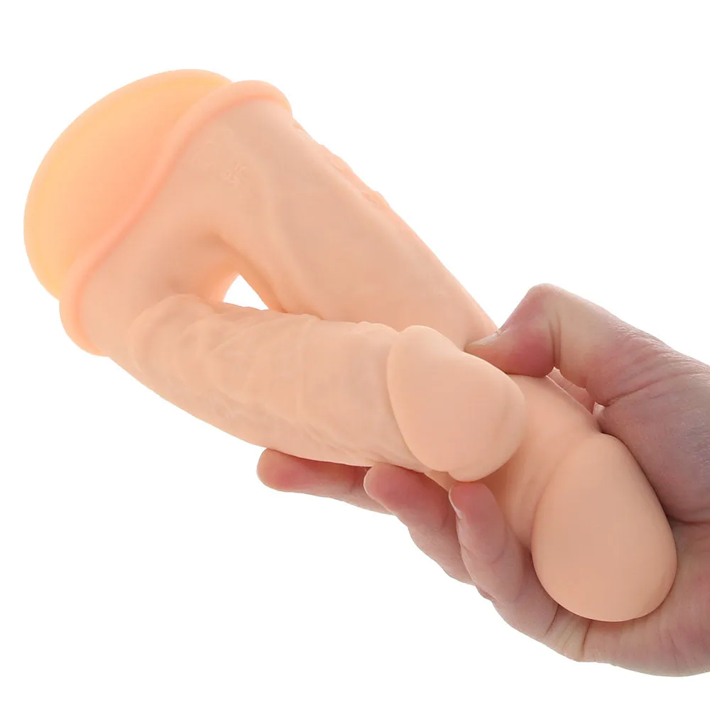 SILEX-D Model 1 Double Penetrator Dildo Vibe in Vanilla