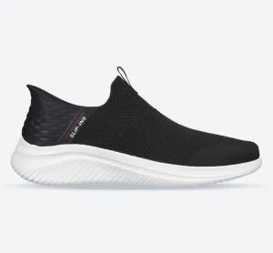 Skechers 232450 Slip-ins Ultra Flex 3.0 - Smooth Step Sneakers für Herren mit weiter Passform - Schwarz