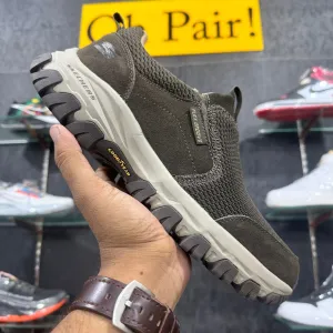 Sketcher DLux Flex Groove Trail Goodyear Sole "Brown"