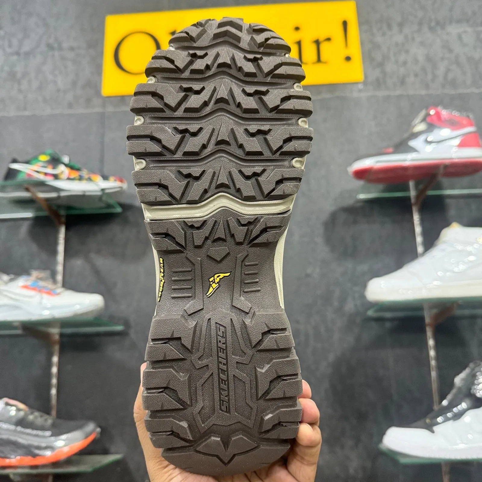 Sketcher DLux Flex Groove Trail Goodyear Sole "Brown"