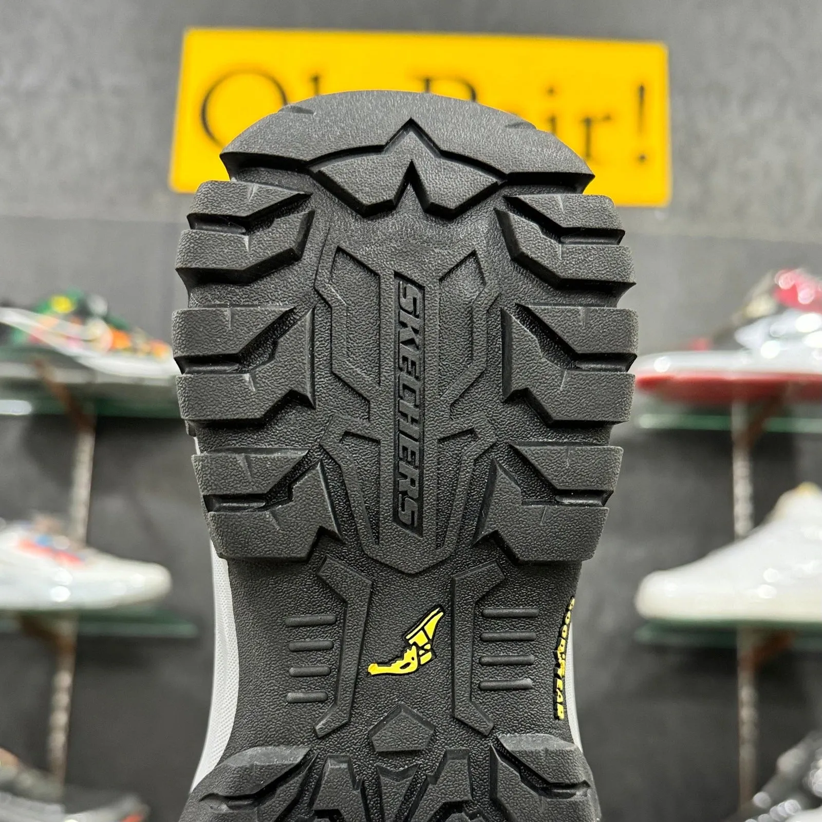 Sketcher DLux Flex Groove Trail Goodyear Sole "Grey"