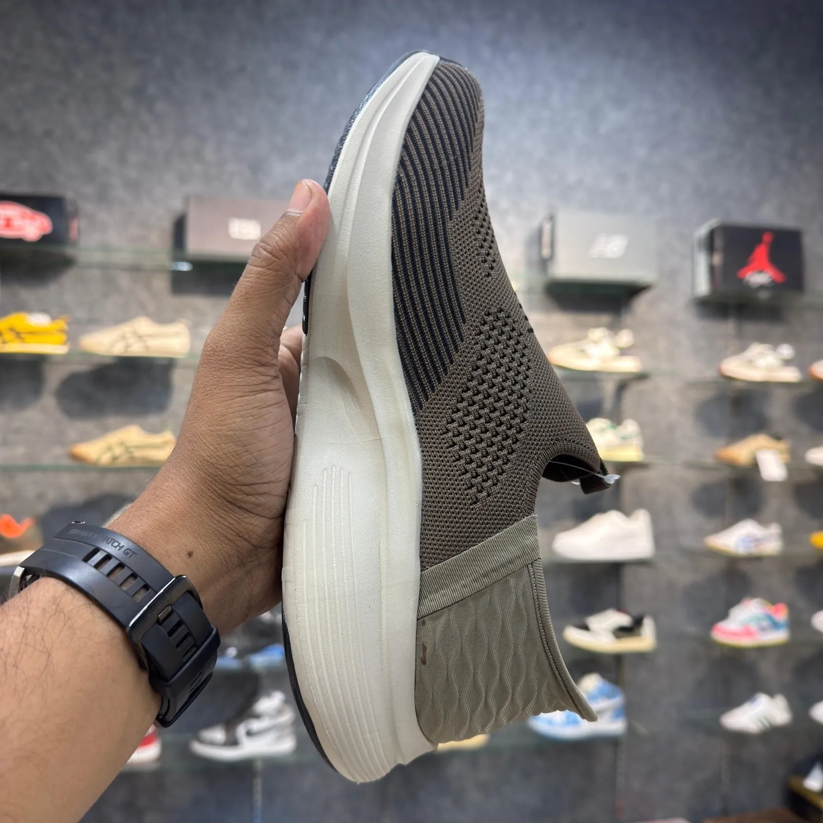 Sketcher Slip ins "Dark Brown Black"