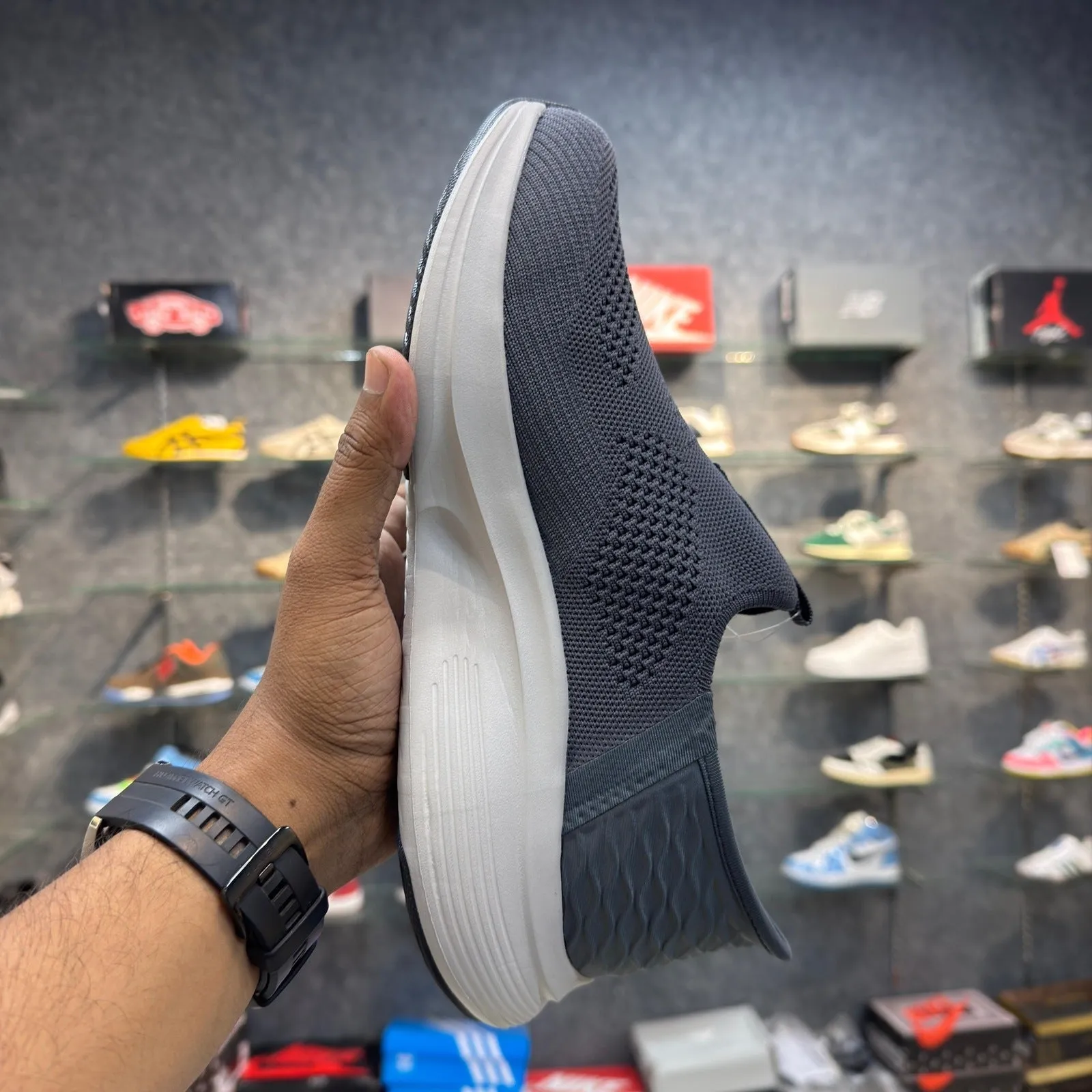 Sketcher Slip ins "Gray Blue"