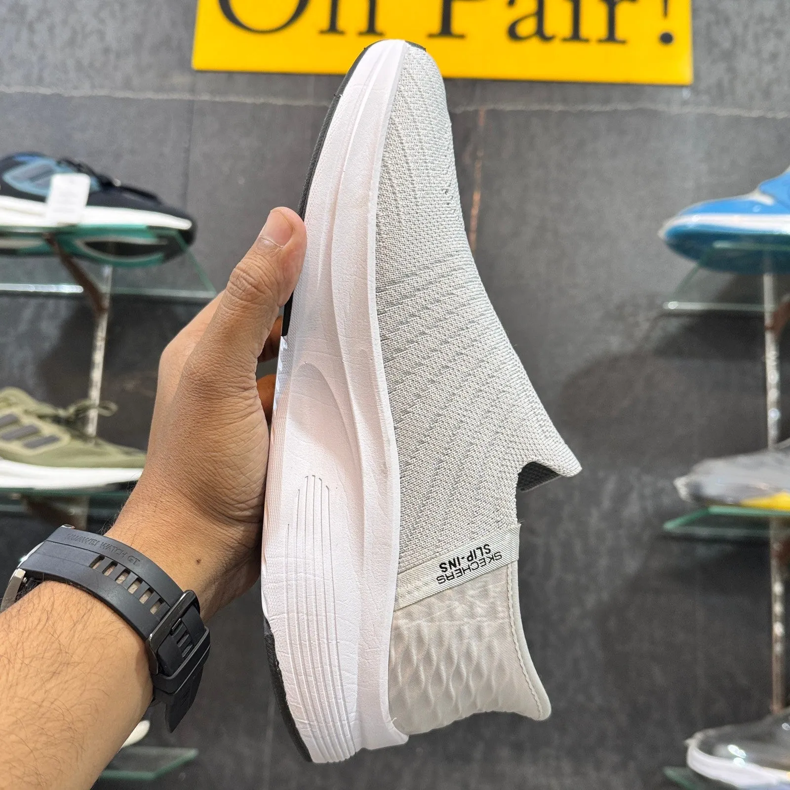 Sketcher Slip ins "Light Grey"