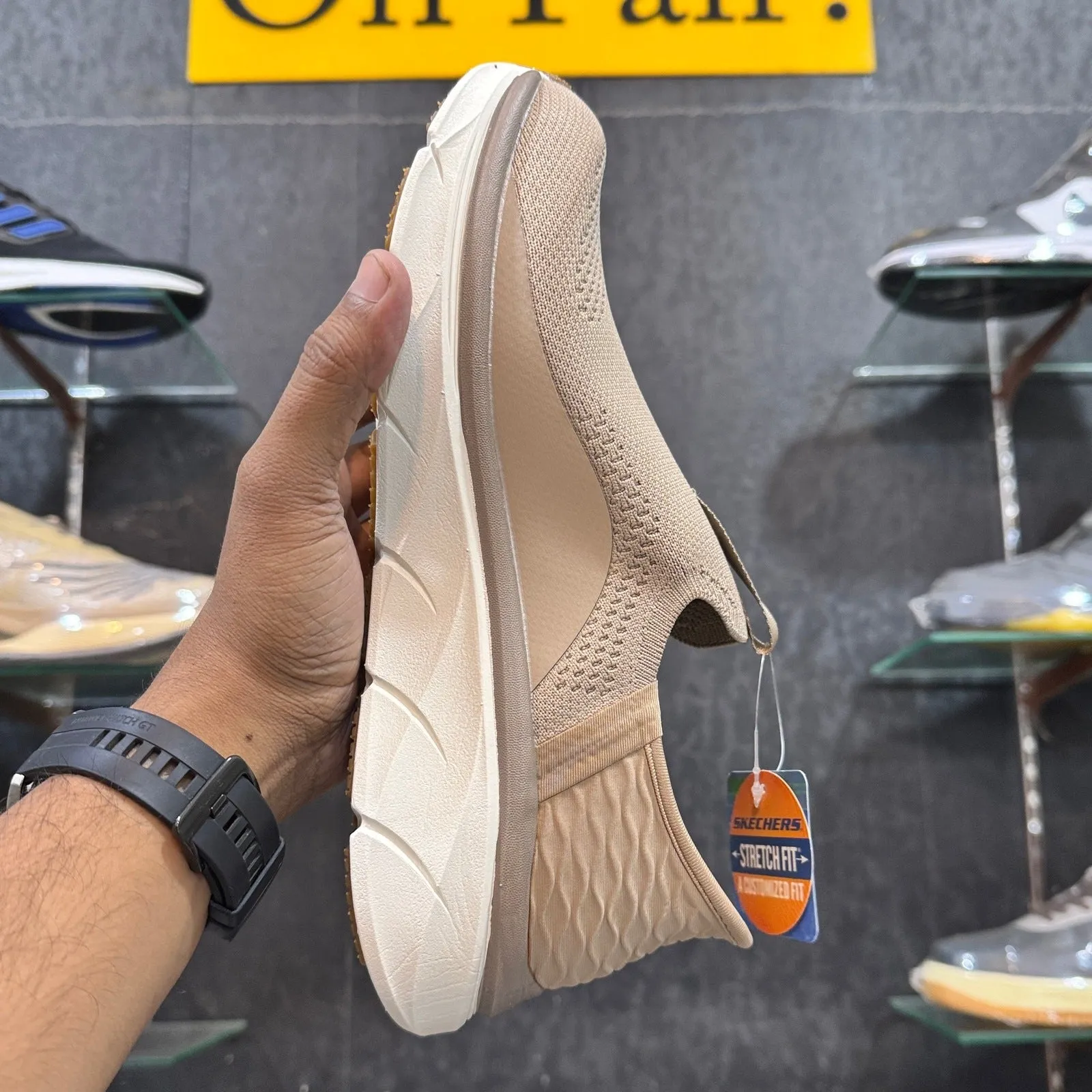 Sketcher Slip-ins Walker 2.0 "Cream"