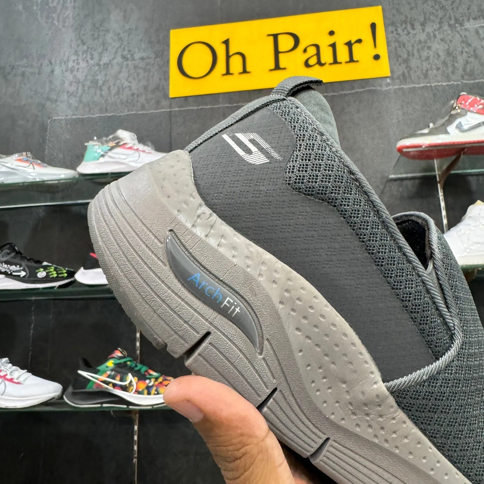 Slip on Grey